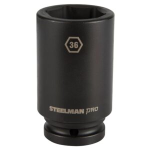 STEELMAN PRO 3/4 in. Drive 36 mm 6-Point Impact Socket