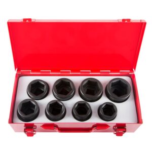 Steelman 3/4 in. Drive 6-Point Metric Impact Socket Set (8-Piece)