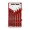 Steelman Precision Phillips and Slotted Screwdriver Set (6-Piece)