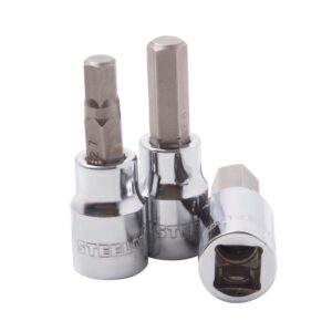Steelman 3/8 in. Drive Metric Hex Bit Socket Set (7-Piece)