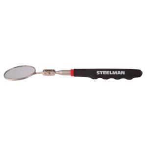 Steelman 36 in. Telescoping 2.25 in. Round Inspection Mirror