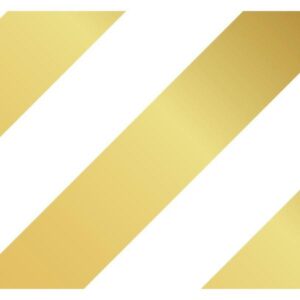Sugar Plum Party 32-Piece Gold and White Assorted Disposable Cocktail Paper Napkin