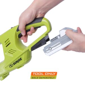 Sun Joe 18 in. 24-Volt Cordless Handheld Hedge Trimmer (Tool-Only)