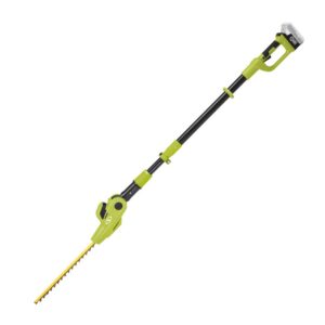 Sun Joe 24-Volt Cordless Electric Pole Hedge Trimmer Kit with 2.0 Ah Battery + Charger