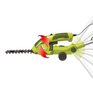Sun Joe 7.2-Volt 2-in-1 Cordless Grass Shear and Hedge Trimmer with Extension Pole
