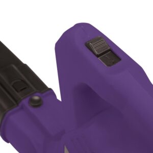 Sun Joe 215 MPH 240 CFM 10 Amp Electric Handheld Leaf Blower, Purple