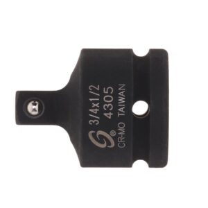 SUNEX TOOLS 3/4 in. - 1/2 in. Female to Male Super Adapter