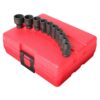 SUNEX TOOLS 1/4 in. Impact Socket Set (10-Piece)