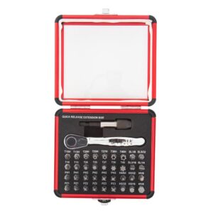 SUNEX TOOLS Mini Ratchet and Bit Set (38-Piece)