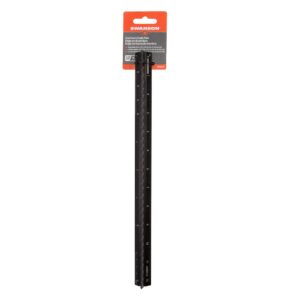 Swanson 12 in. Aluminum Scale Ruler