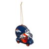 Team Sports America Denver Broncos 3 in. NFL Field Car Christmas Ornament