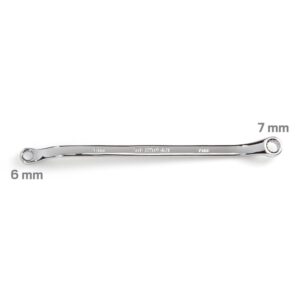 TEKTON 6 mm x 7 mm 45° Offset Box End Wrench