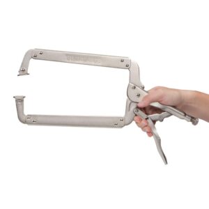 TEKTON 5-1/2 in. Swivel Pad Locking C-Clamp