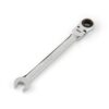 TEKTON 10 mm Flex-Head Ratcheting Combination Wrench