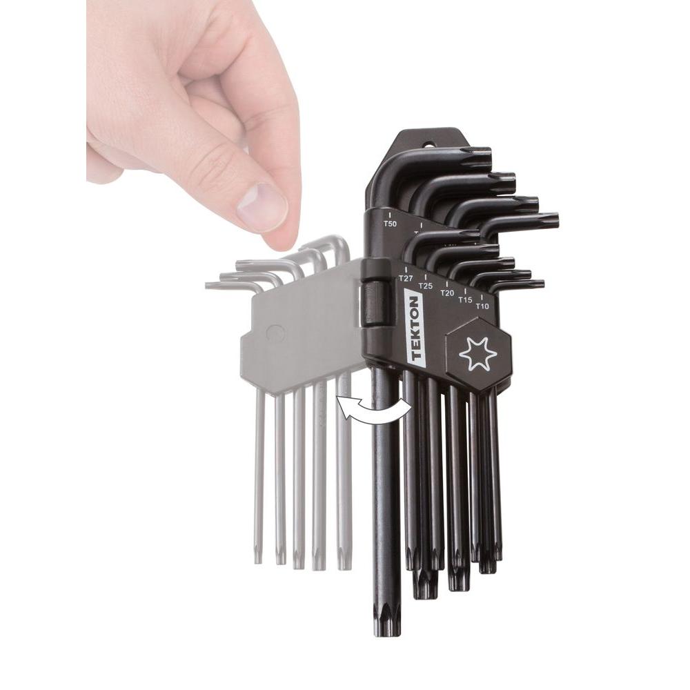TEKTON T10-T50 Star Key Set (9-Piece)