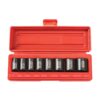 TEKTON 3/8 in. Drive 5/16-3/4 in. 6-Point Shallow Impact Socket Set