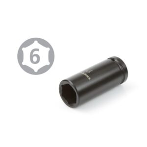 TEKTON 3/4 in. Drive 7/8-2 in. 6-Point Deep Impact Socket Set (22-Piece)