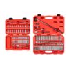 TEKTON 3/8 in. and 1/4 in. Drive, Mechanics Socket Set (129-Piece)