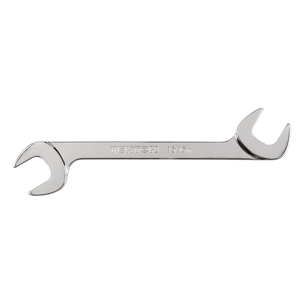 TEKTON 15/16 in. Angle Head Open End Wrench