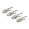 TEKTON 5 in. Straight Jaw Locking Pliers (4-Pack)