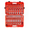 TEKTON 1/2 in. Drive 6-Point Socket and Ratchet Set (84-Piece, 3/8 in. to 1-5/16 in., 10 mm to 32 mm)