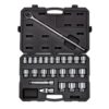 TEKTON 3/4 in. Drive 12-Point Socket and Ratchet Set 3/4 in. to 2 in. (25-Piece)
