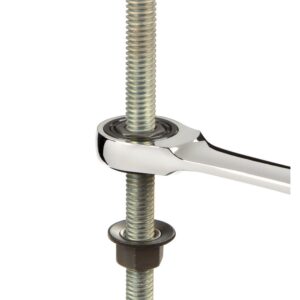 TEKTON 5/16-3/4 in. Stubby Ratcheting Combination Wrench Set (8-Piece)