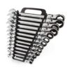 TEKTON 1/4-1 in. Flex-Head Ratcheting Combination Wrench Set (13-Piece)