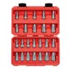 TEKTON 1/2 in. Drive Hex Bit Socket Set (24-Piece)