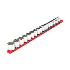 TEKTON 3/8 in. Drive 12-Point Socket Set (19-Piece)