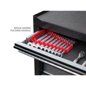 TEKTON 5 in. 9-Tool Store-and-Go Wrench Rack Keeper in Red