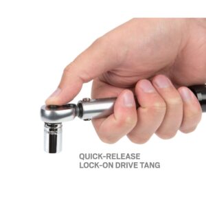 TEKTON 1/4 in. Drive Dual-Direction Click Torque Wrench (10-150 in./lb.)