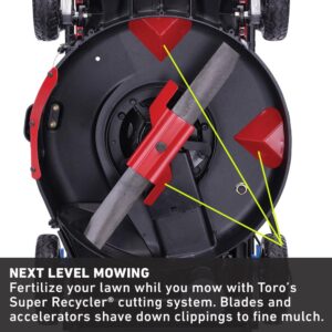 Toro 21 in. Super Recycler Personal Pace SmartStow 163cc Briggs Engine and FLEX Handle
