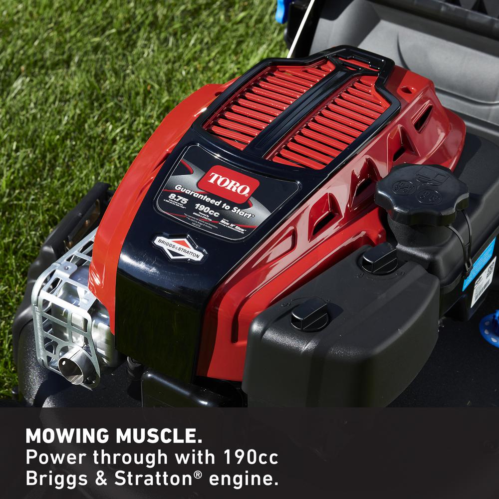Toro 21 in. Super Recycler Personal Pace SmartStow 190cc Briggs Engine with Electric Start with FLEX Handle