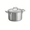 Tramontina Gourmet Prima 8 qt. Stainless Steel Stock Pot with Lid