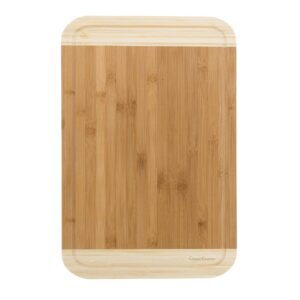 Classic Cuisine Wooden 2-Tone Cutting Board