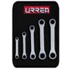 URREA Box End 12-Point Ratcheting Chrome Wrench Set (5-Piece)