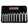 URREA 19mm to 38mm Metric Service Wrench Set (10-Piece)