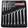 URREA 6 Point Combination Chrome Wrench Set (13-Piece)