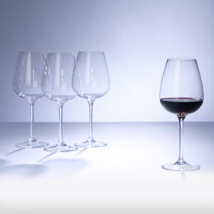 Villeroy & Boch Purismo 19.25 oz. Lead Free Crystal Red Wine Glass (4-Pack)