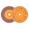 WALTER SURFACE TECHNOLOGIES ENDURO-FLEX 4.5 in. x 5/8-11 in. Arbor GR120 The Longest Life Flap Disc (10-Pack)