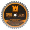 WEN 7.25 in. 40-Tooth Carbide-Tipped Professional Finish Saw Blade for Miter Saws and Circular Saws