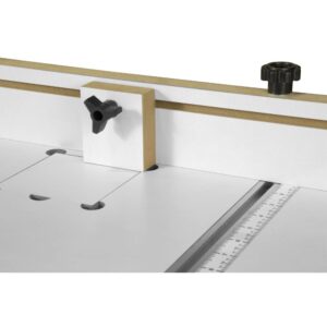 WEN 24 in. x 12 in. Drill Press Table with an Adjustable Fence and Stop Block