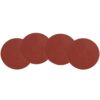 WEN 12 in. 80-Grit Adhesive-Backed Disc Sandpaper (4-Pack)