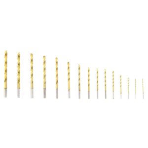 WEN Titanium-Coated Drill Bit Set (15-Piece)