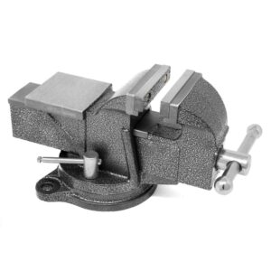 WEN 3 in. Heavy-Duty Cast Iron Bench Vise with Swivel Base