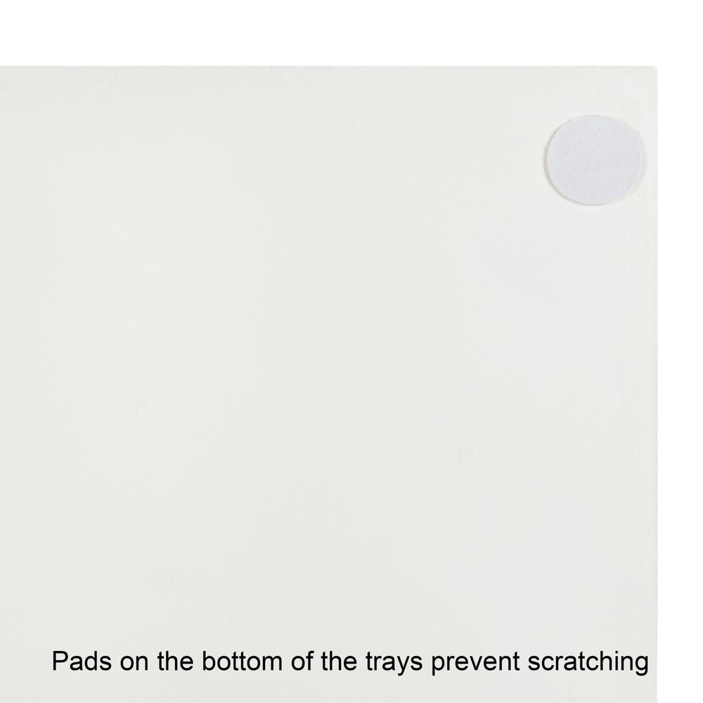 Kate and Laurel Lipton 16 in. x 16 in. x 3 in. White/Gold Decorative Wall Shelf