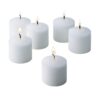 Light In The Dark 10 Hour White Jasmine Scented Votive Candles (Set of 12)