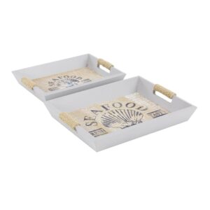 LITTON LANE Coastal Living Wooden