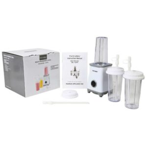 Tayama Three 350 ml Multi-Blender 15-Piece Set in White